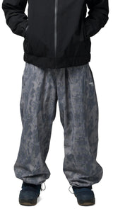 SOUVENIR Parachute Snow Pants Cool Grey Blotch Print 2027 Men's Snow Pants Souvenir 
