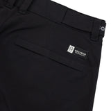 SOUVENIR Pleated Chino Snow Pants Black 2026 Men's Snow Pants Souvenir 