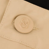 SOUVENIR Pleated Chino Snow Pants British Khaki 2026 Men's Snow Pants Souvenir 