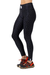 EIVY Women's Pocket Base Layer Tights Black Leopard Women's Base Layers Eivy 