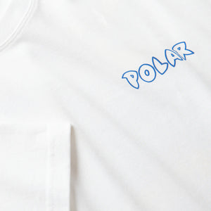 POLAR Crash T-Shirt White Men's Short Sleeve T-Shirts Polar 