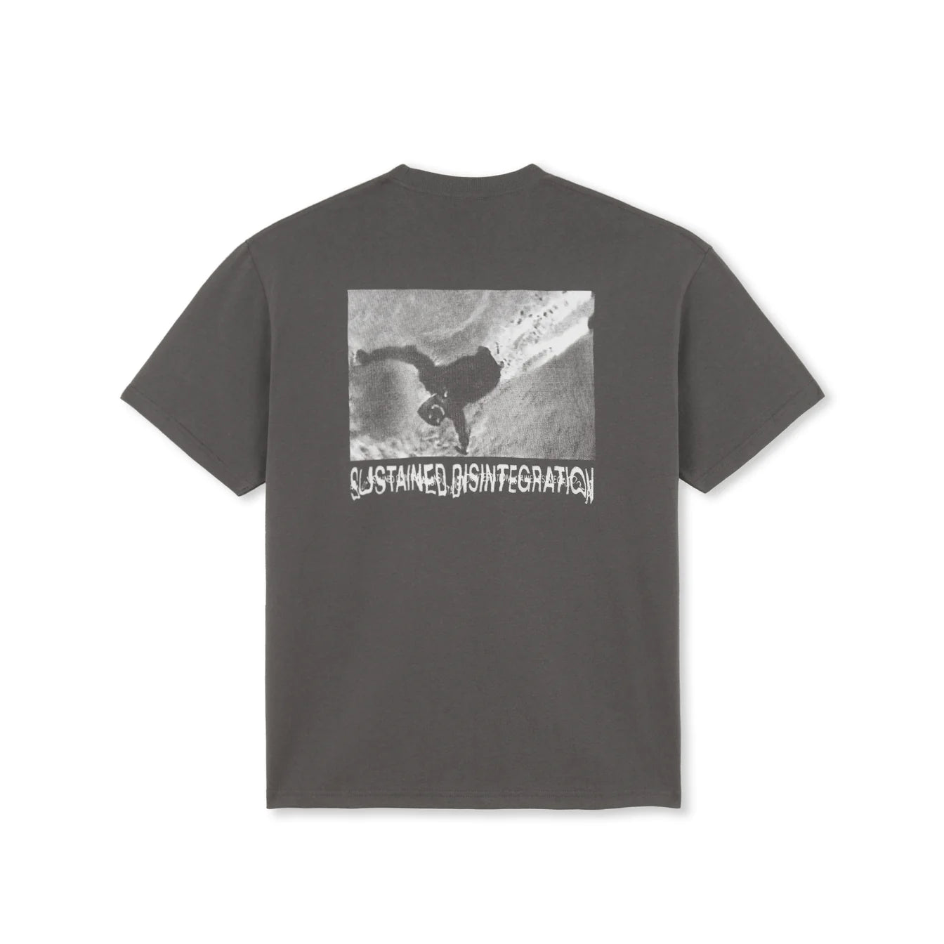 POLAR Sustained Disintegration T-Shirt Graphite Men's Short Sleeve T-Shirts Polar 