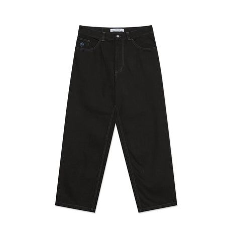 POLAR Big Boy Pants Black/Blue Stitching Men's Denim Polar 