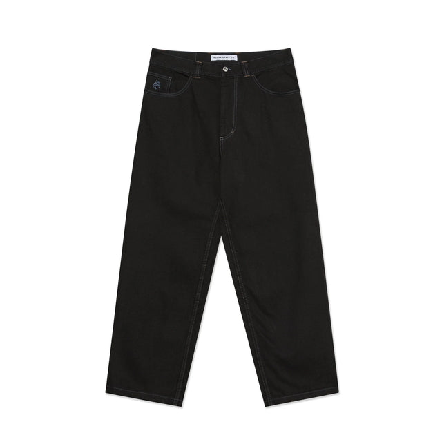 POLAR Big Boy Pants Black/Blue Stitching Men's Denim Polar 