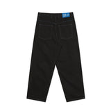 POLAR Big Boy Pants Black/Blue Stitching Men's Denim Polar 