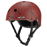 PRO-TEC Low Pro Helmet Spitfire Red Swirl Skateboard Helmets Pro-tec 