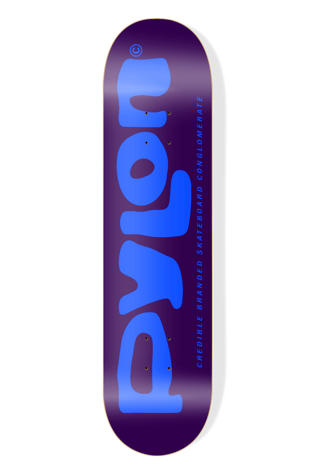 PYLON Credible Blobby 8.625 Skateboard Deck Skateboard Decks Pylon 