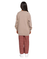 VOLCOM Girl's Truly Stokin' Pullover Sweater Moondust Girl's Hoodies Volcom 