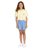 VOLCOM Girl's Sunday Strut Shorts Coastal Blue Girl's Walkshorts Volcom 