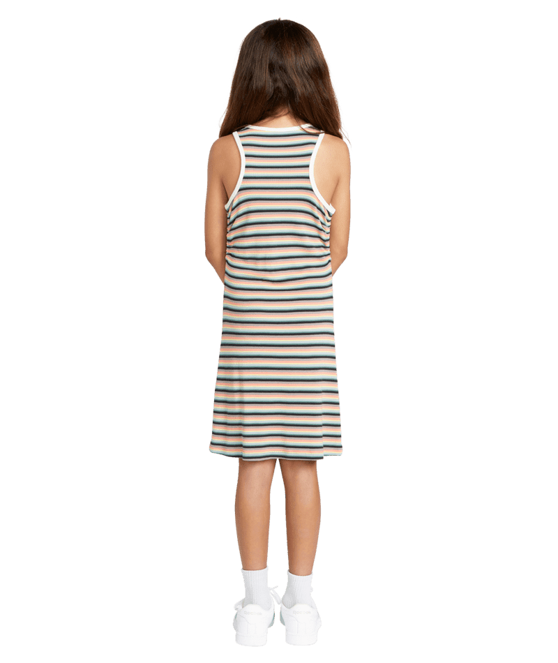 VOLCOM Girl's Lil' Knit Dress Reef Pink Girl's Dresses and Skirts Volcom 