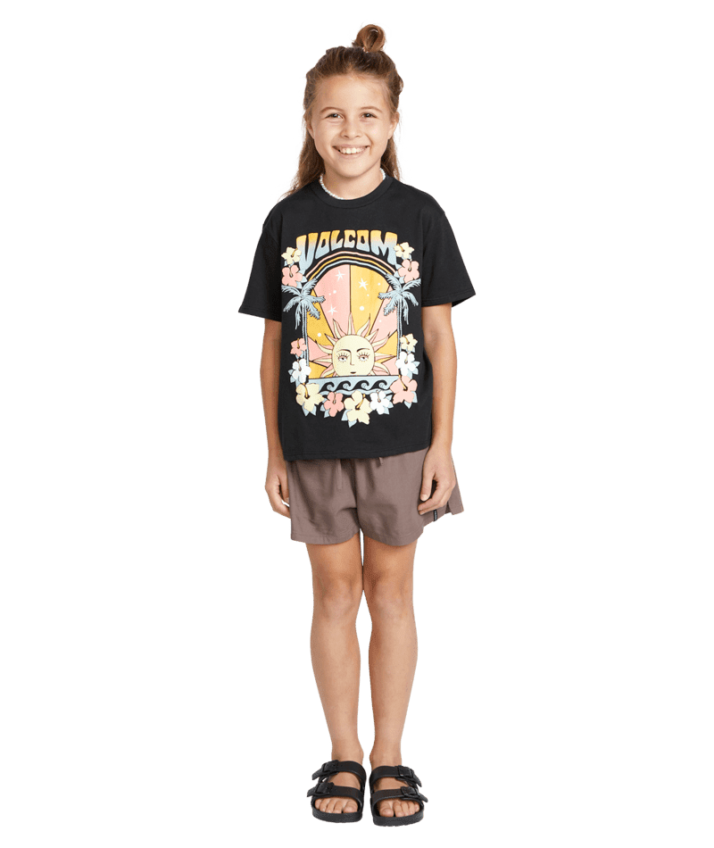 Girls shirts black clearance