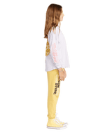 VOLCOM Girl's Werkin Doubles Long Sleeve T-Shirt Light Purple Girl's Long Sleeve T-shirts Volcom 