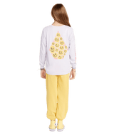 VOLCOM Girl's Werkin Doubles Long Sleeve T-Shirt Light Purple Girl's Long Sleeve T-shirts Volcom 