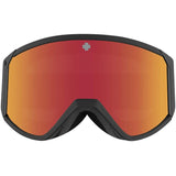 SPY Raider Matte Black - ML Rose with Red Mirror Snow Goggle Snow Goggles Spy 