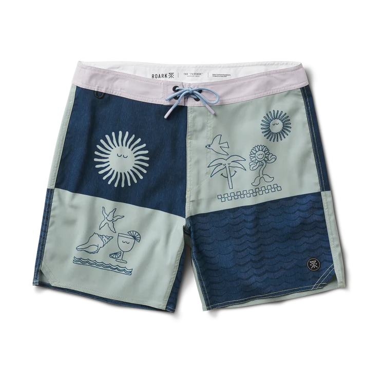 ROARK Passage 17" Boardshorts Costa Chapporal Men's Boardshorts Roark Revival 