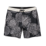 ROARK Passage 18.5" Boardshorts Black Floral Men's Boardshorts Roark Revival 