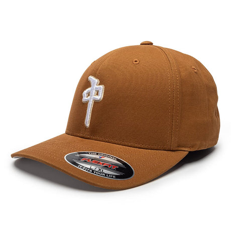 RDS OG Puffy Duck Canvas Flexfit Hat Burnt Orange Men's Hats RDS 