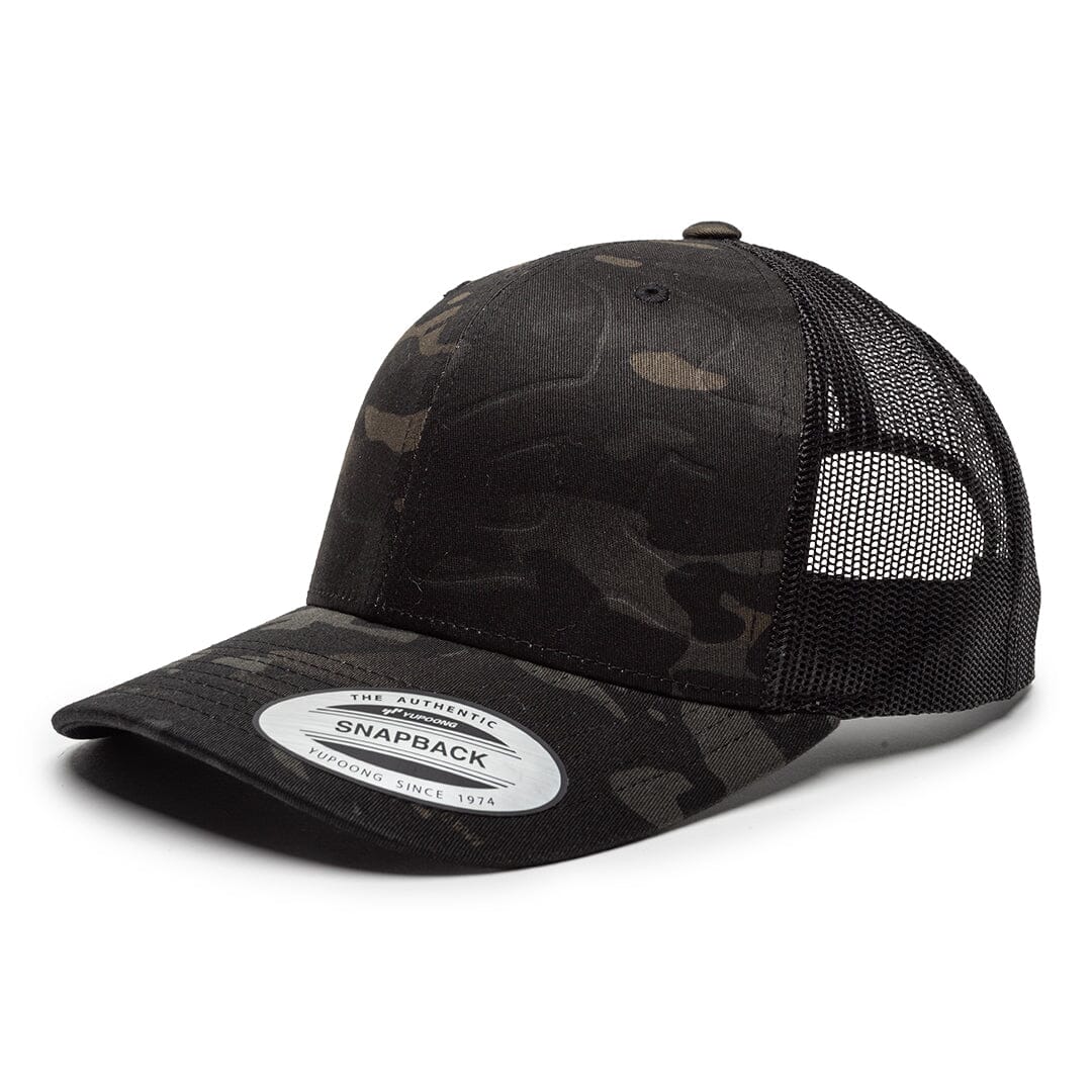 RDS Bleed Snapback Hat Black Camo Men's Hats RDS 