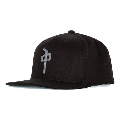 RDS High Crown Felt Chung Snapback Hat Black Men's Hats RDS 