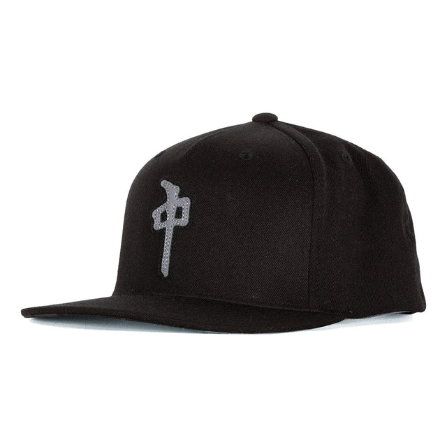 RDS High Crown Felt Chung Snapback Hat Black Men's Hats RDS 
