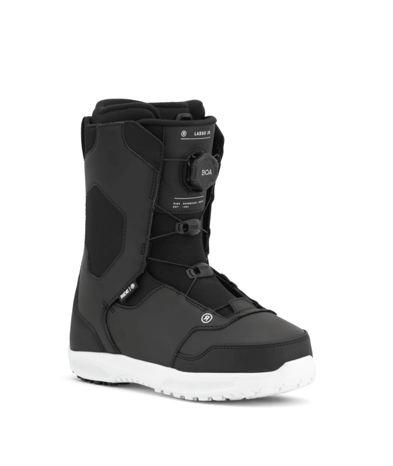 RIDE Youth Lasso Jr. Snowboard Boots Black 2027