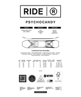 RIDE Psychocandy Snowboard 2027 Men's Snowboards Ride 