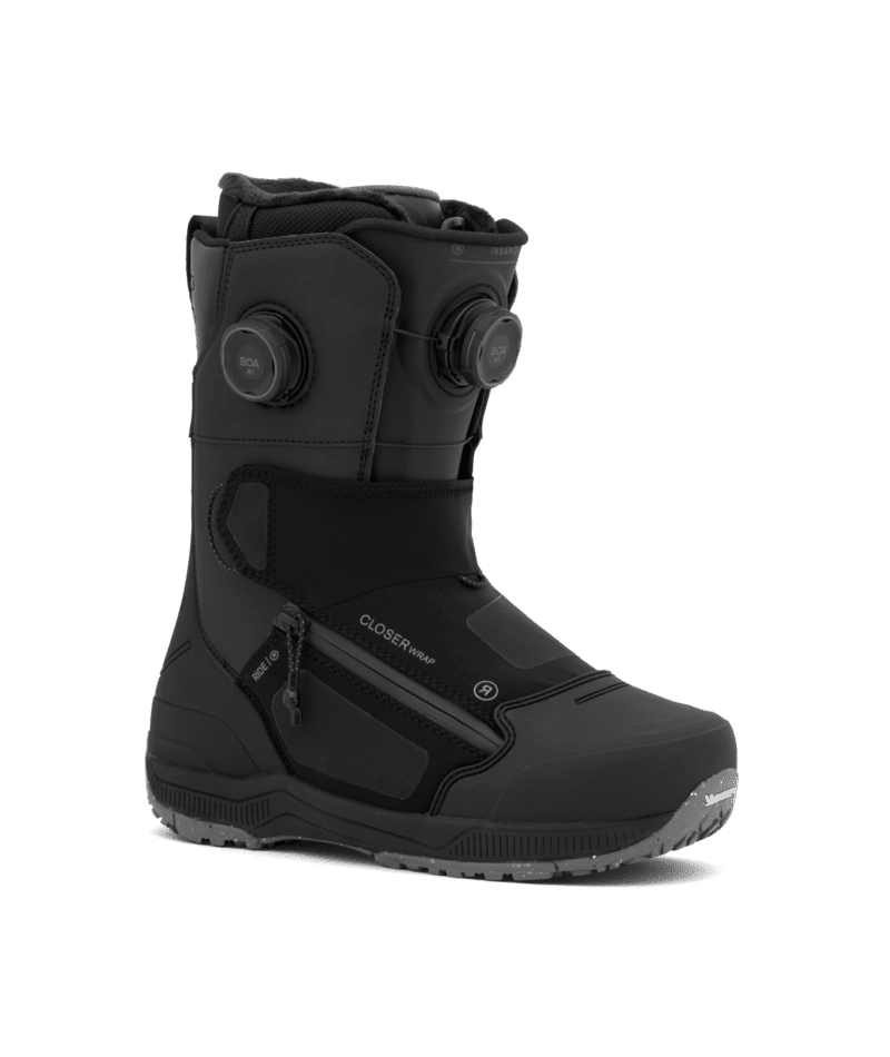 RIDE Insano Snowboard Boots Black 2027 Men's Snowboard Boots Ride 