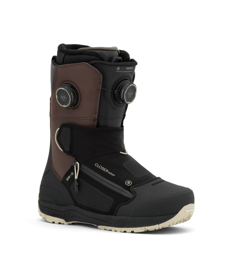 RIDE Insano Snowboard Boots Brown 2027 Men's Snowboard Boots Ride 