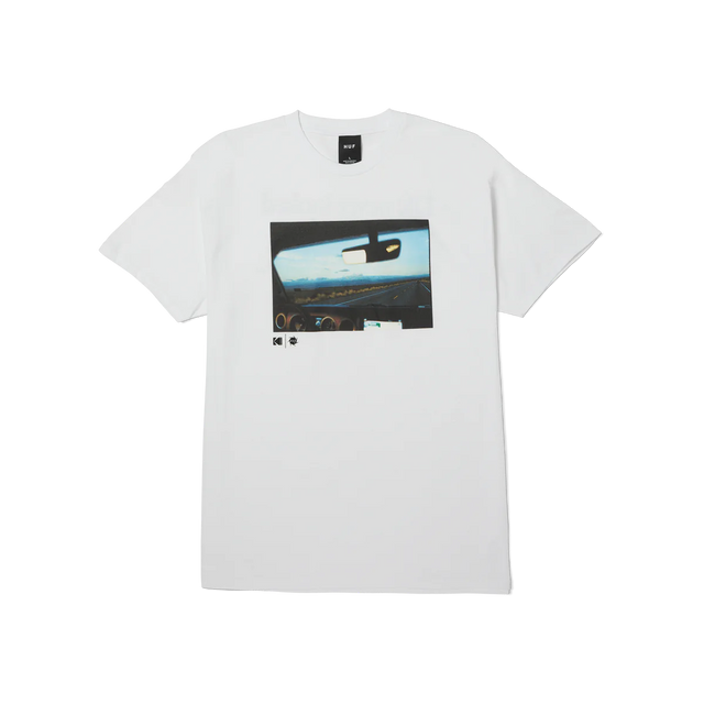 HUF X KODAK Rear View T-Shirt White Men's Short Sleeve T-Shirts Huf 