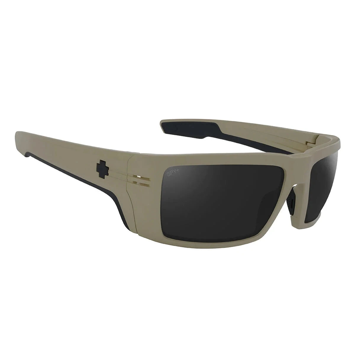 SPY Rebar ANSI Matte Sand - Happy Grey Sunglasses Sunglasses Spy 