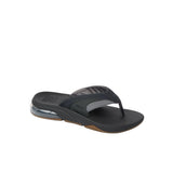 REEF Fanning+ Sandals Black/Gum Men's Sandals Reef 
