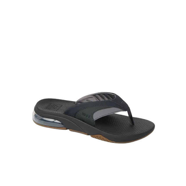 REEF Fanning+ Sandals Black/Gum Men's Sandals Reef 