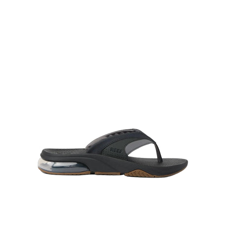 REEF Fanning+ Sandals Black/Gum Men's Sandals Reef 