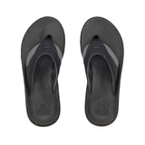 REEF Fanning+ Sandals Black/Gum Men's Sandals Reef 