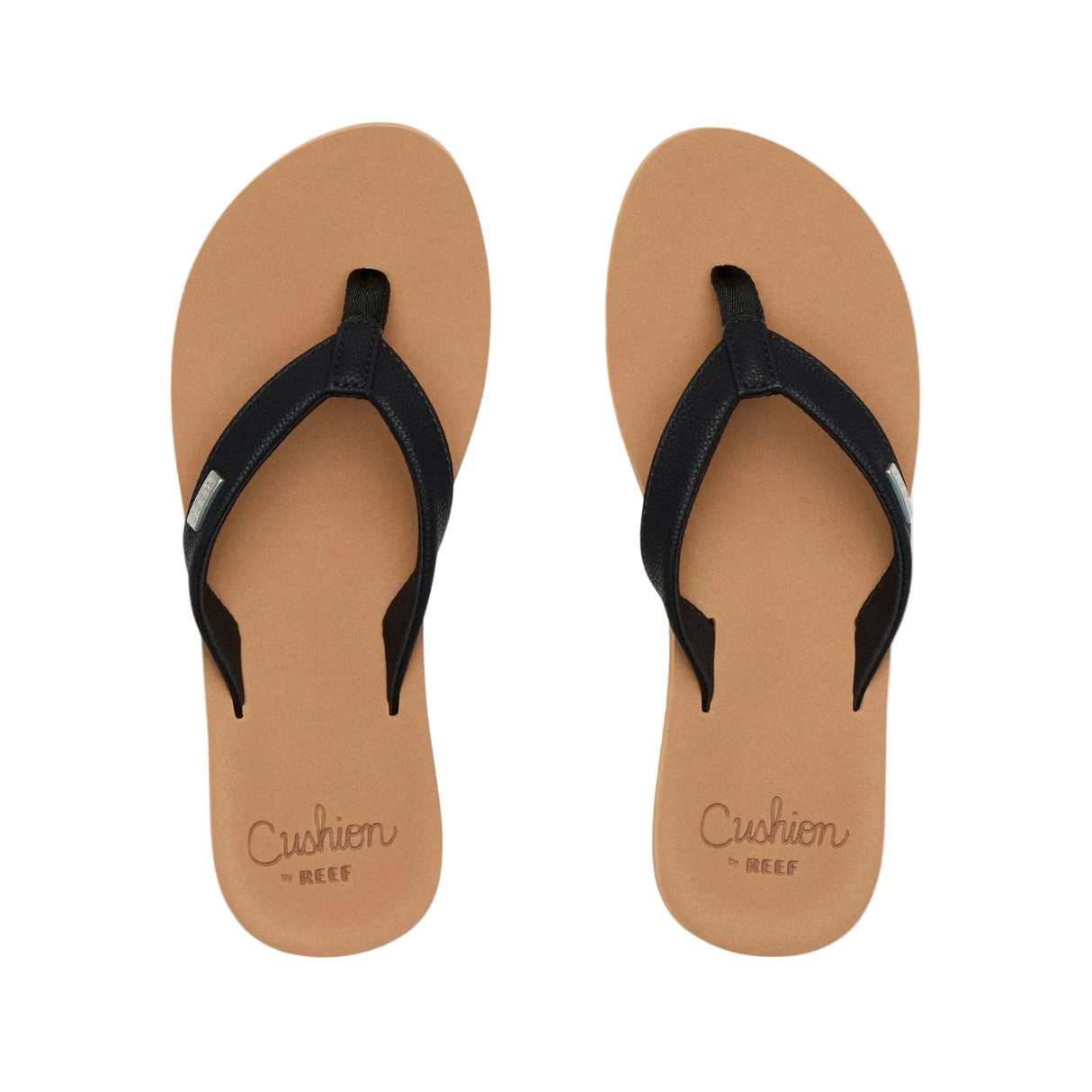 REEF Women's Baja Sandals Black/Tan Women's Sandals Reef 