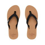 REEF Women's Baja Sandals Black/Tan Women's Sandals Reef 