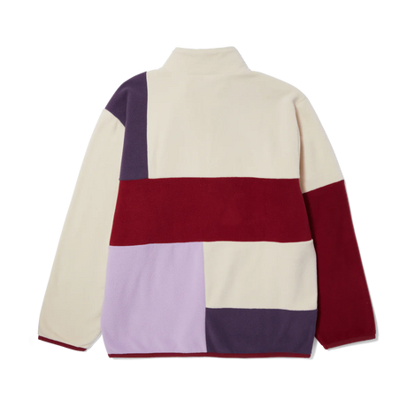 HUF Remix Quarter Zip Pullover Fleece Lavender Men's Crewnecks huf 