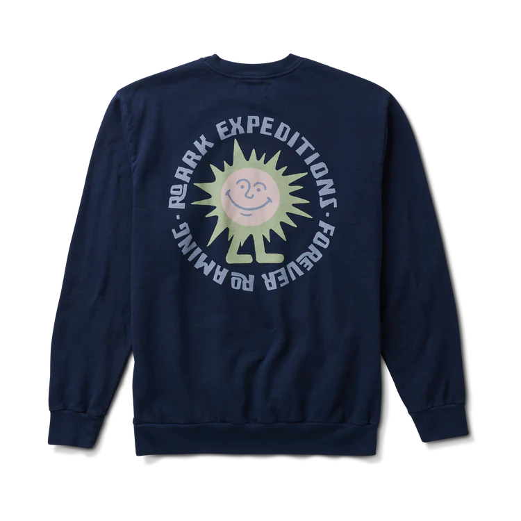 ROARK Roark Expeditions Crew Nannai Blue Men's Crewnecks Roark Revival 
