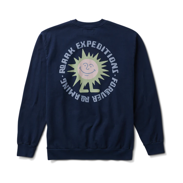 ROARK Roark Expeditions Crew Nannai Blue Men's Crewnecks Roark Revival 