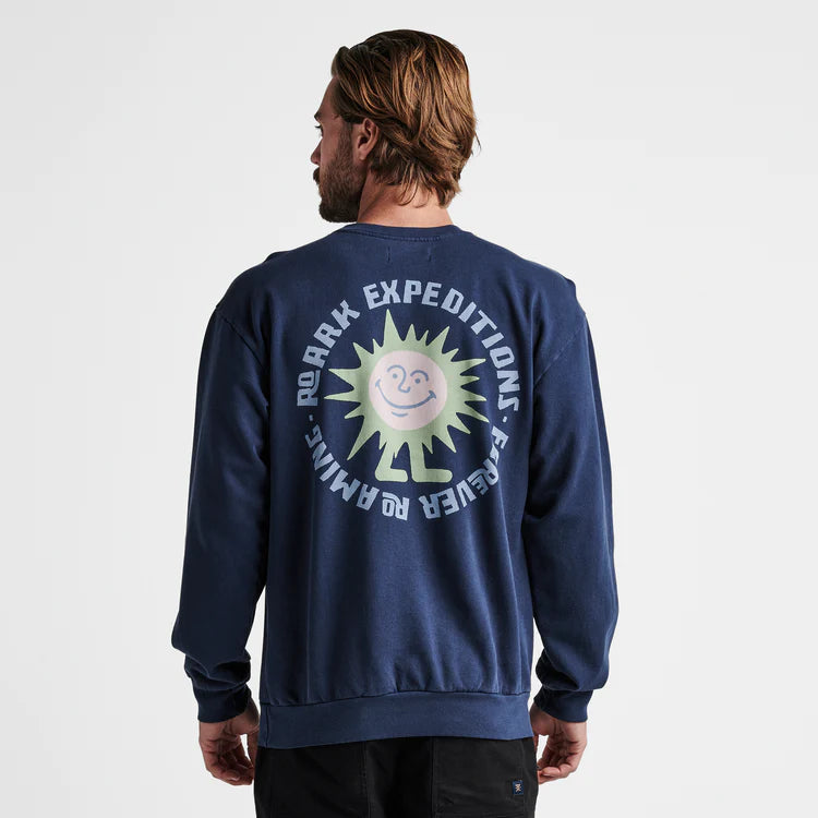 ROARK Roark Expeditions Crew Nannai Blue Men's Crewnecks Roark Revival 