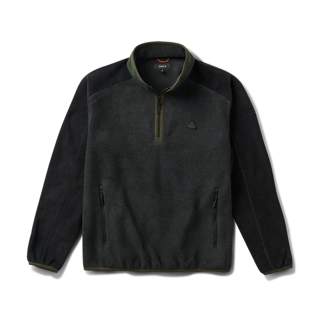 ROARK Campover Fleece Mock Crew Onyx Men's Crewnecks Roark Revival 