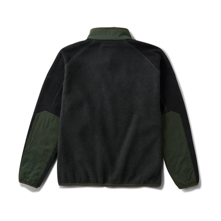 ROARK Campover Fleece Mock Crew Onyx Men's Crewnecks Roark Revival 