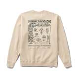 ROARK Seaweed Knowledge Fleece Crew Fossil Men's Crewnecks Roark Revival 