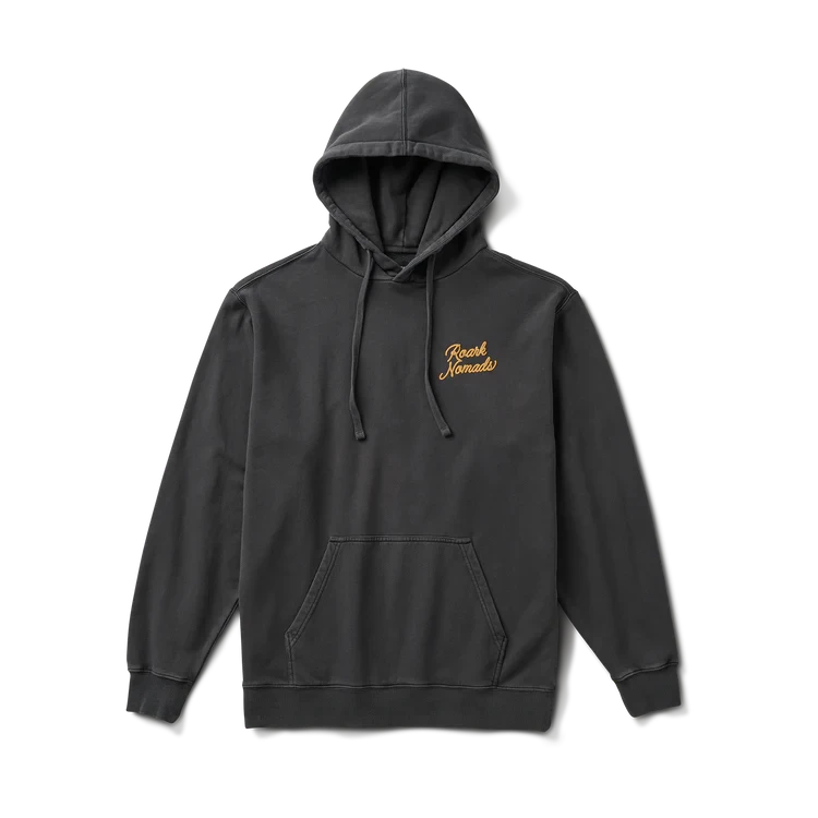 ROARK Nomads Badge Pullover Hoodie Onyx Men's Pullover Hoodies Roark Revival 