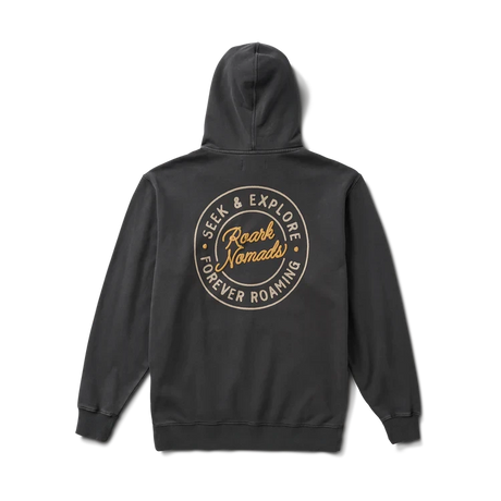 ROARK Nomads Badge Pullover Hoodie Onyx Men's Pullover Hoodies Roark Revival 