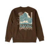 ROARK Elevated Research Crewneck Tobacco Men's Crewnecks Roark Revival 