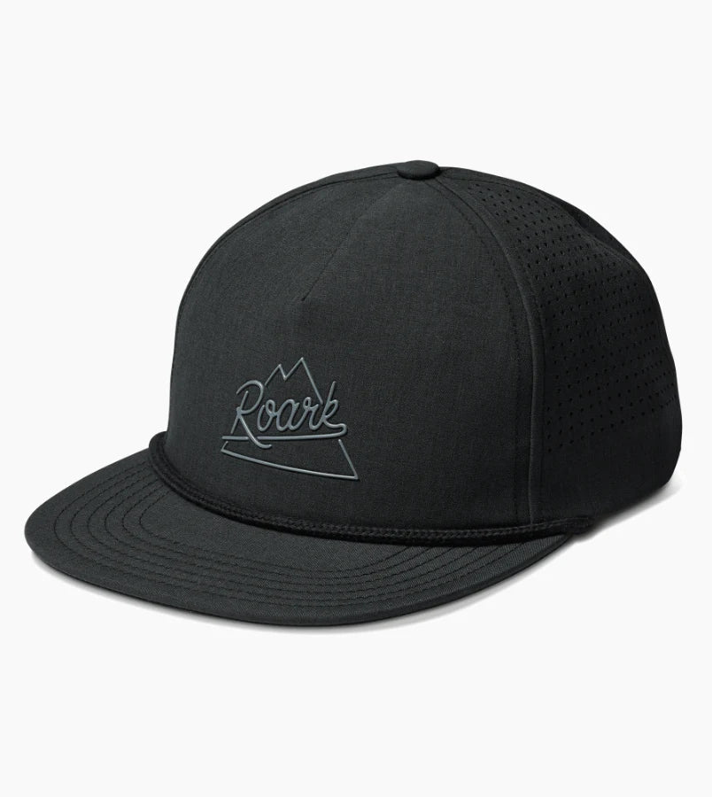 ROARK Explorer Hybrid Strapback Hat Black Men's Hats Roark Revival 