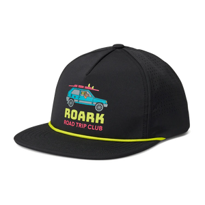 ROARK Hybro Cinch Hat Black/Sulphur Men's Hats Roark Revival 
