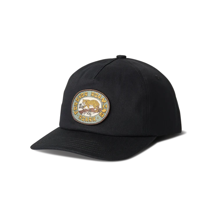 ROARK Venture Snapback Hat Black 2 Men's Hats Roark Revival 