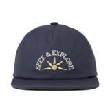 ROARK Venture Snapback Hat Navy 2 Men's Hats Roark Revival 